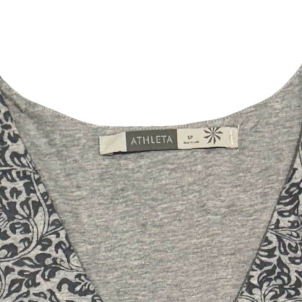 NWT Athleta Las Palmas Dress Gray, Size SP - Picture 5 of 5